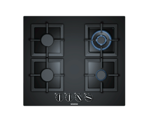 iQ500 Gas hob 60 cm Tempered glass, Black
