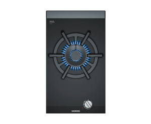 iQ700 Domino Gas hob 30 cm Ceramic, Black