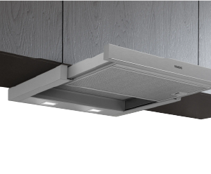 iQ300 telescopic cooker hood 60 cm Silver metallic